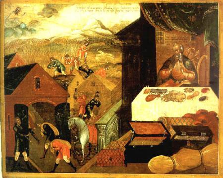 Pilda bogatului care i-a rodit ţarina Pilda bogatului care i-a rodit ţarina