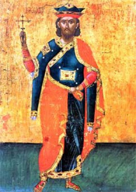 Icoană ortodoxă a Sfântului Mare Mucenic Iacov Persul